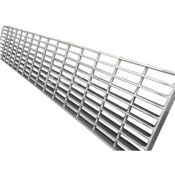 ASTMA36,Q235 material galvanized serrated steel grating