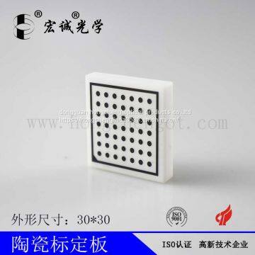 Optical Ceramic Calibration Target Dot Grid Calibration Plate Vision Camera Calibration Target Distortion Calibration Target Can be Customized photo-4