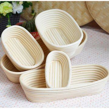 Hot Selling on Amazon Oval Rattan Banneton Bread Proofing Basket With Bakery Tool photo-3