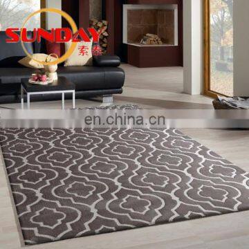 Micro Fiber Machine Knitted Rug For Living Room