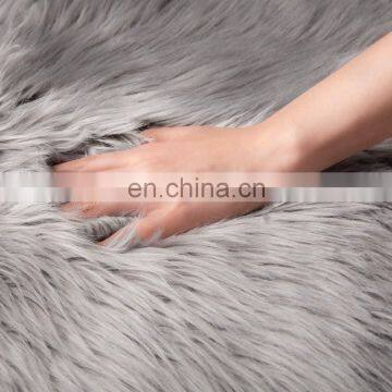 Home Style Soft Material Long Pile Shaggy Carpets and Rugs photo-4