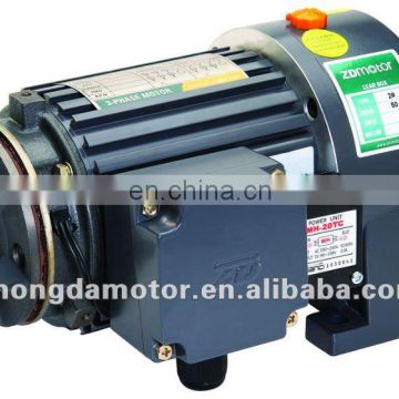 three phase mini motor with gear box 100w