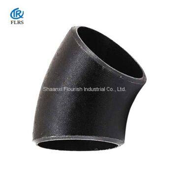 Buttweld Short Radius Pipe Fitting /Long Radius Anti Rust Oil A234 Wpb 45 Degree Elbow photo-2