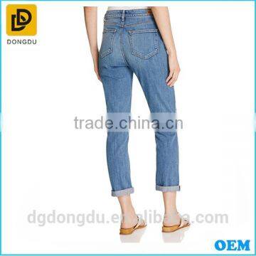 Best Selling 2016 New Arrival Fashion Pencil Jeans Design Slim Jeans photo-3