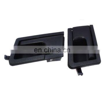 2pcs Front Driver & Passenger Side Black Interior Door Handles Car Fit For VW EuroVan 701837019A
