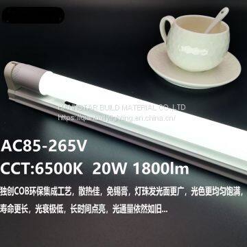 T8 LED Glass Lamp Tube 10W/20W With CE photo-2
