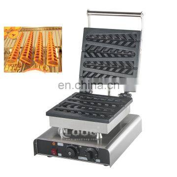 Hot Sales Restaurant Equipment Kitchen Commercial Use Lolly Stick Waffle Machines Non Stick Waffle Stick Maker Lolly