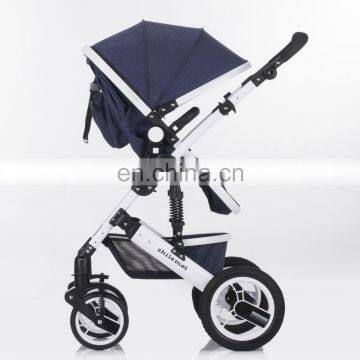 High View Aluminum Baby Stroller/baby Strollers 3 in One/baby Stroller Pram photo-3