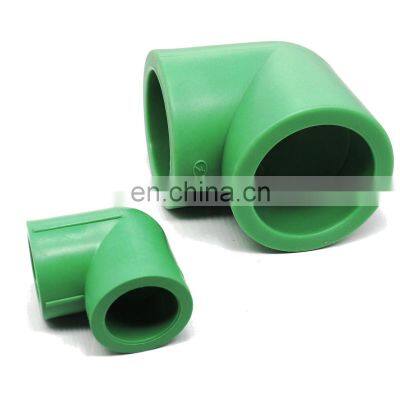 Straight or curved Pipe Fittings plastic Brass Parts Customized Elbow