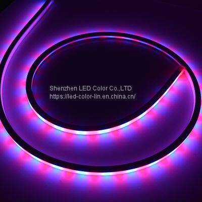Chinese Factory Dream Color Rgb Sk6812 Ws2812b Silicone Led Neon Strip photo-3