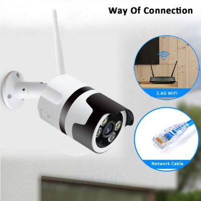 Tuya Smart Life Onvif HD 1080P Waterproof Outdoor IP Camera P2P WiFi Security Camera TV Surveillance Camera Metal Case