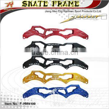 Professional inline speed skate aluminum frame, inline skate frame