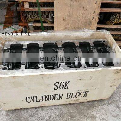Excavator E200B E320 Diesel Engine Cylinder Block for S6K Engine Cylinder Block