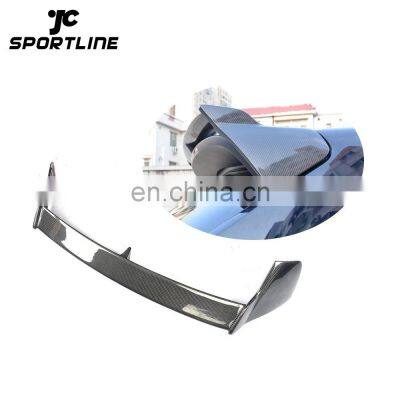 Auto Carbon Fiber Roof Wing Spoiler for Porsche Cayenne 958 Turbo S Sport 4-Door 2015-2017