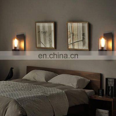 American Country Industrial Retro Wrought Iron Wall Lamps for Decoration