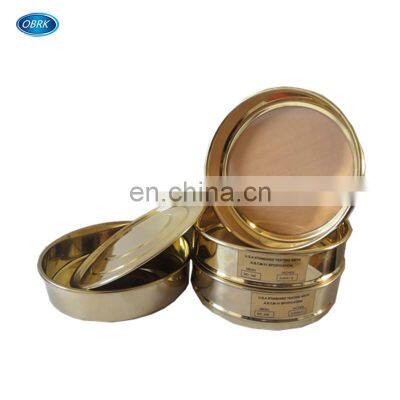 Stainless Steel Mesh Laboratory Soil Testing Sieve