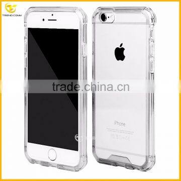 Crystal Hard Back Clear Shockproof Phone Case for Iphone 6 6s photo-2
