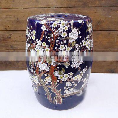Mix Color Glazed Chinese Garden Ceramic Drum Stool For Retail And Wholesale photo-3