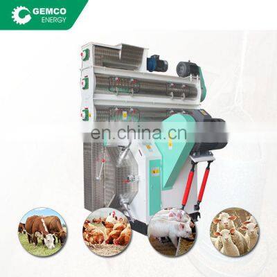 factory supply 1 ton per hour livestock feed pellet manufacturing plant