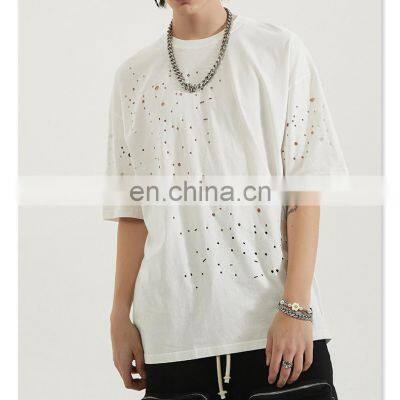 Clothing Factory Custom Customized Design Best Colorful Printed 100% Cotton Men Oversized T-shirt photo-5