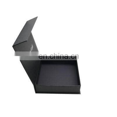 Custom Small Empty Caja Iman Magnetic Black Gift Box Magnetic