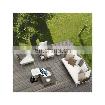 European Outdoor rattan sofa set and other outdoor furniture set outdoor garden designs