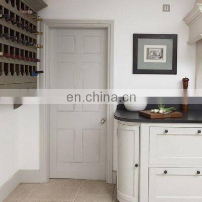 Real prehung shaker kitchen home white suppliers manufacturers wooden door design 6 panel single french interior door