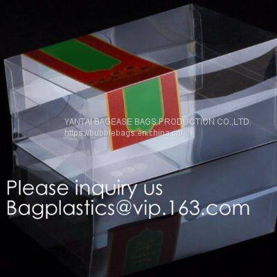 Frosted Plastic Box With Hanging Hole, Plastic Folding Box Custom PET/PVC/PS Folding Box photo-5