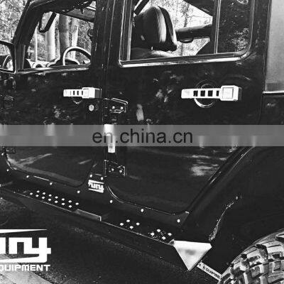 New Design 4x4 Black Handle Aluminum 4 Doors for Jeep Wrangler JK 2007+ Autoparts From Maiker Offroad