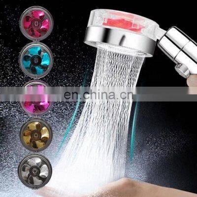 Water Filter High Pressure Fan Vortex Hydro Shower Jet Turbo Head Shower Turbo photo-4