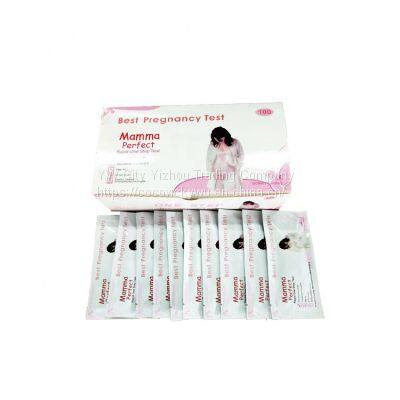 Medical Devices CEISO13485 approved hCG pregnancy test LH ovulation reagent baby test kit