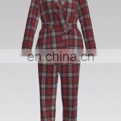 2022 Top Selling 100% Cotton Yarn Dyed Flannel Design For Winter photo-5