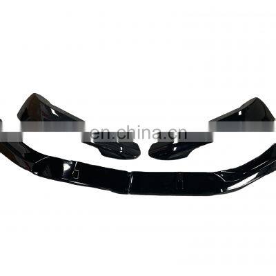 Spare Parts Car Body Kit Four-Part Form Front Lip For Latest BMW 1 Series