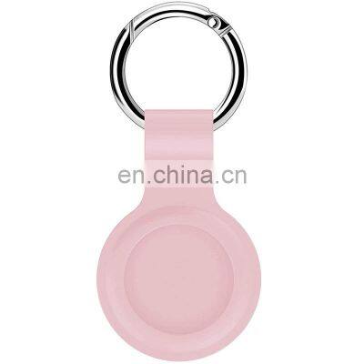 Anti Lost Portable Wireless Tracker Cover Protective Holder Case For Air Tag Case With Keychain Key Ring Clip Holder photo-5