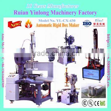 YL-CX-420 Model Automatic Box Folding Machine/2016 automatic rigid box making machine