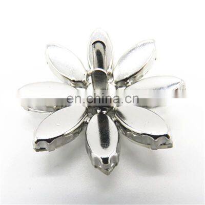 Clear Acrylic Rhinestone Ornaments For Women Shoe photo-4