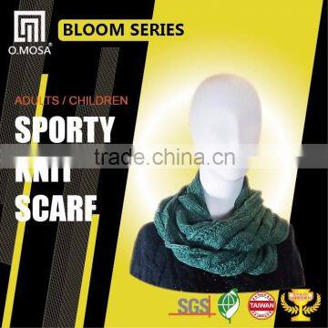 OM2698 O.MOSA 3G_6BS01 Infinity Scarf Acrylic Sport Knit Scarf photo-4