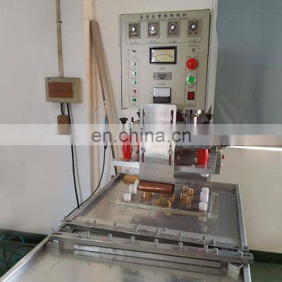 High Quality 5kw High Frequency 2000ml Urine Bag Welding Making Machine With Sliding Table photo-4