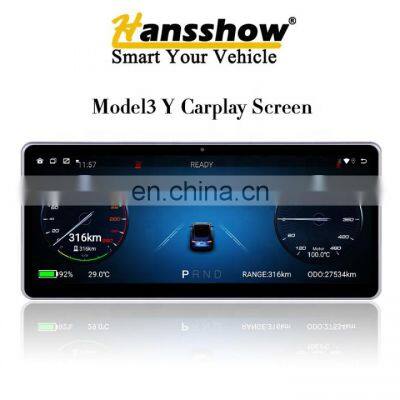 8.8 Inch Headunit Android 9.0 Octa Core Auto Radio Stereo GPS Navigation Car Video Camera For Tesla Model 3/Y Wireless Carplay