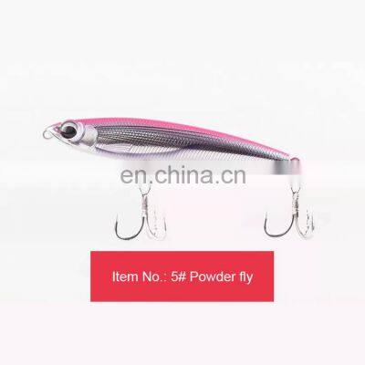 High Quality Pencil Floating Jump Minnow Plastic Jigging Lucana Hard Frog QUAN JI Fishing Lures Set photo-3