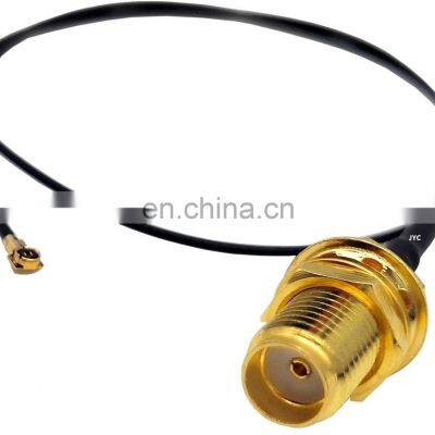 SMA female To Ipex/UFL 1.13 1.32 1.37 RF Cable Pigtail Cable Assembly