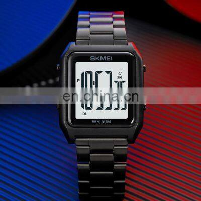 New Arrival Skmei 1879 Luxury Gold Digital Wristwatch Men Wholesale Price Waterproof 30 Meters