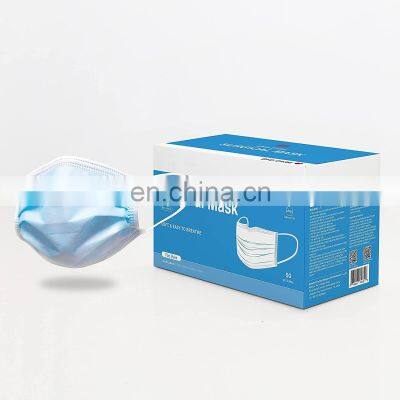 50 Pieces per Pack Facemask Wholesale Disposable 3-Ply Face Mask photo-3