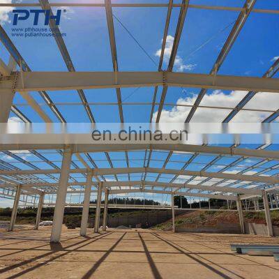 Steel Structure Shopping Mall Green Energy Saving Hot Sales Prefabricated Modular Steel Structure Warehouse