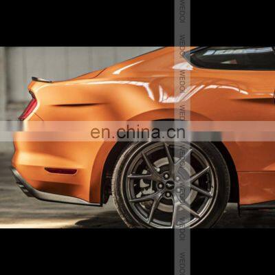 ABS Spoiler Universal Tail For Mustang Rear Racing Glue Spoiler Lip Orgion Car Carbon Surface Series Finish OEM photo-2
