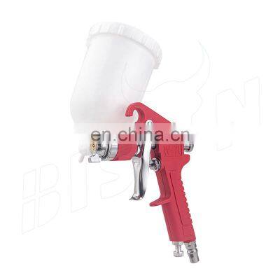 Bison China Automotive Mini High Pressure Pneumatic Hvlp Car Painting Paint Air Power Spray Gun photo-5