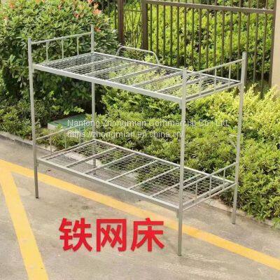 Cheap and Convenient Assembled Steel Made Single Bed and Double Layer Bed photo-4