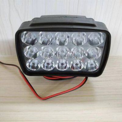 15led Spotlight 15 Kralen 12V Universe Lights Spotlight Mistlamp Gemodificeerde Led Koplamp Rechthoekige Licht Spiegel Lamp