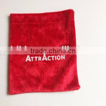 Gift Bags/Candy Bags Blue Snowflake Velvet Wrapping Bag/printed Present Pouch for Gift Packing photo-2