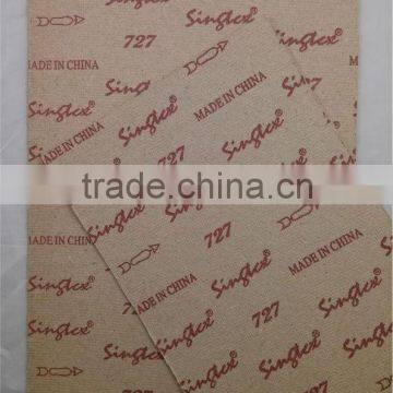 Eco-friendly singtex 727 paper shoes insole board material